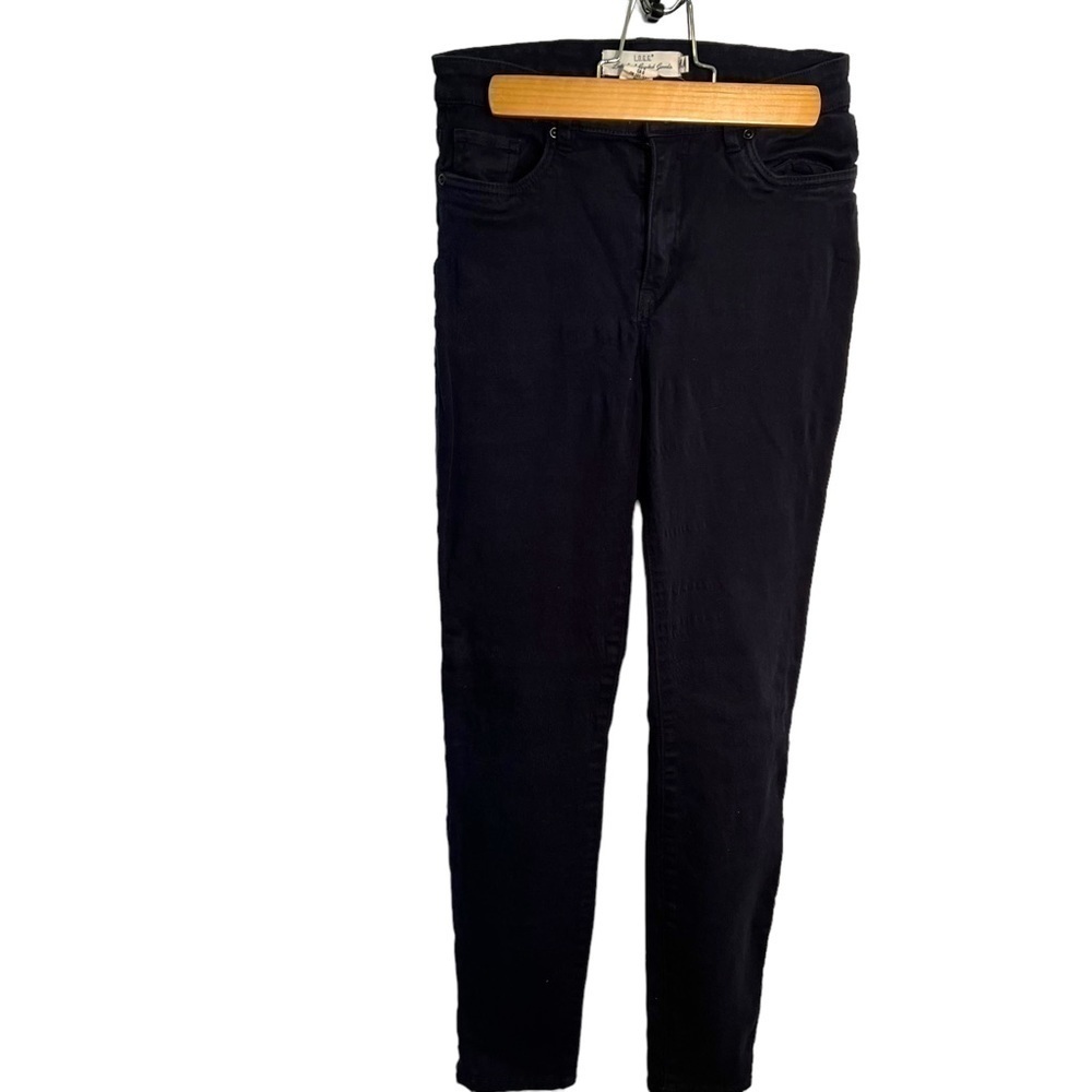 L.O.G.G. H&M Women's‎ Size 6 Skinny Chino Pant Navy Blue Stretch Cotton